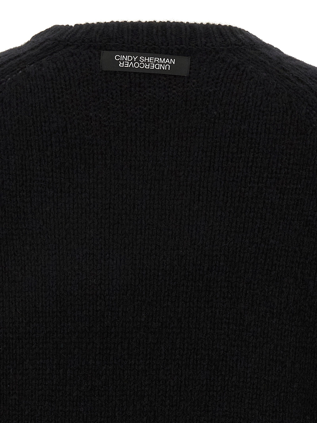 'UC2F4908' sweater featuring works by Cindy Sherman