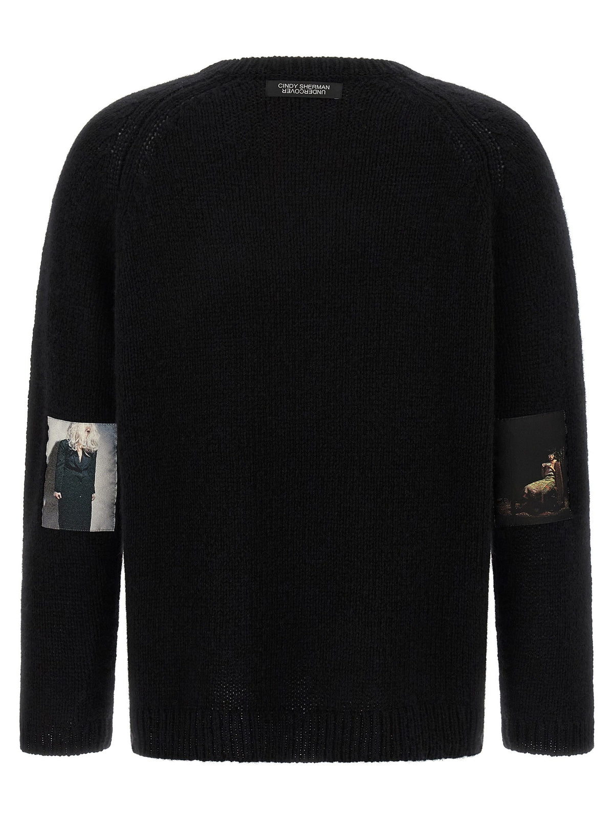 'UC2F4908' sweater featuring works by Cindy Sherman