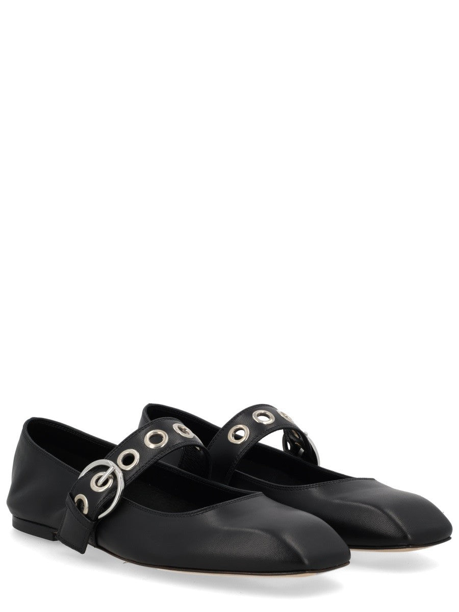 "UMA MARY-JANE" SHOE WITH EYELETS
