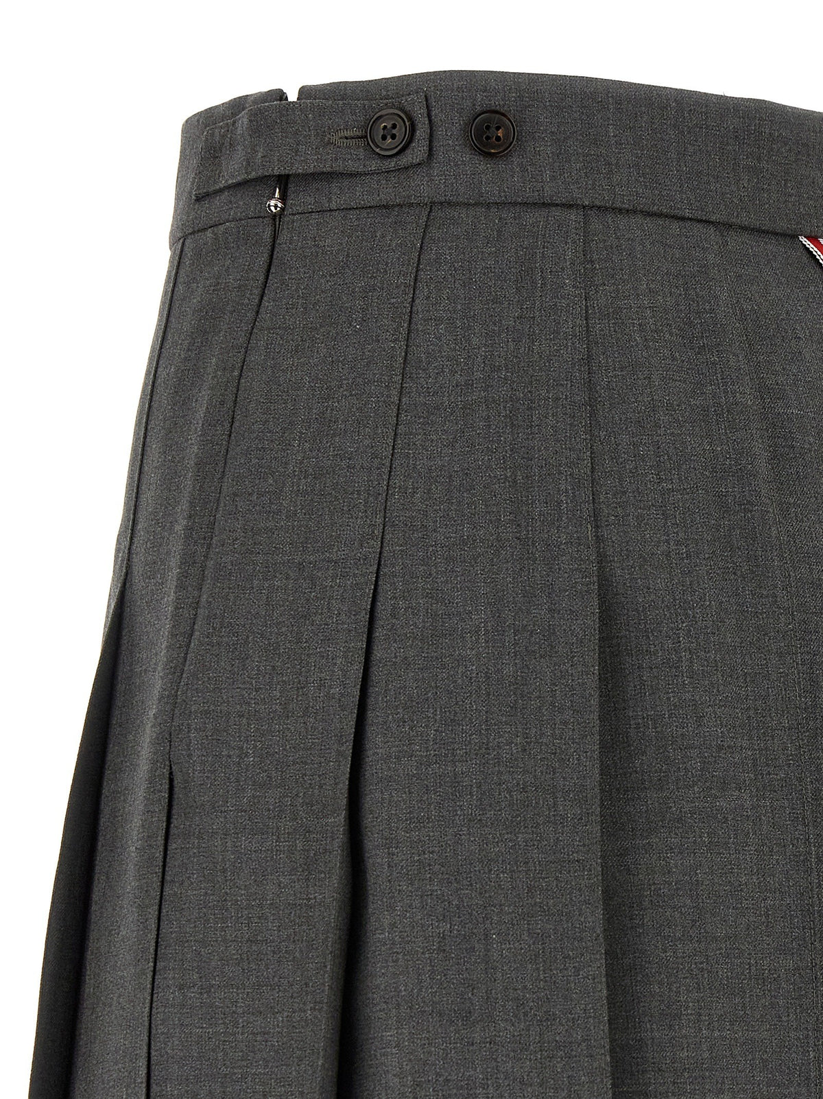 'Uniform' mini skirt