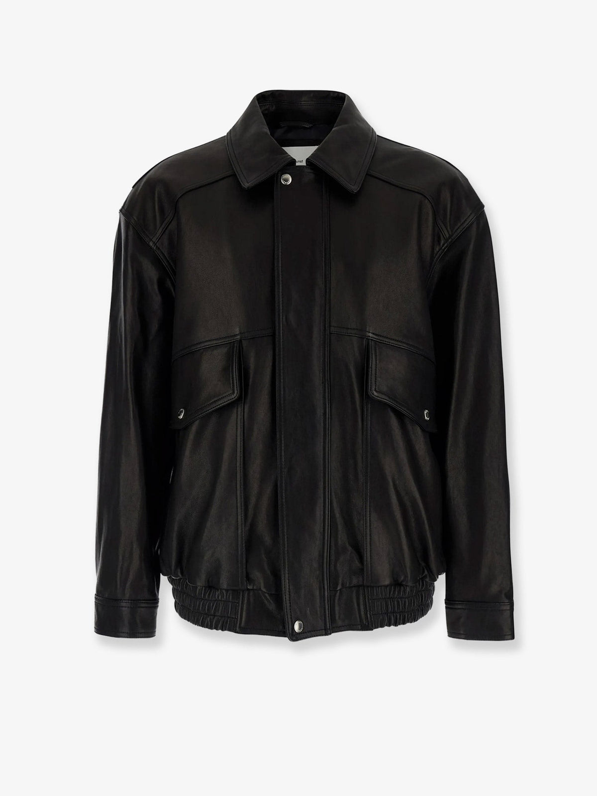 Unisex leather blouson