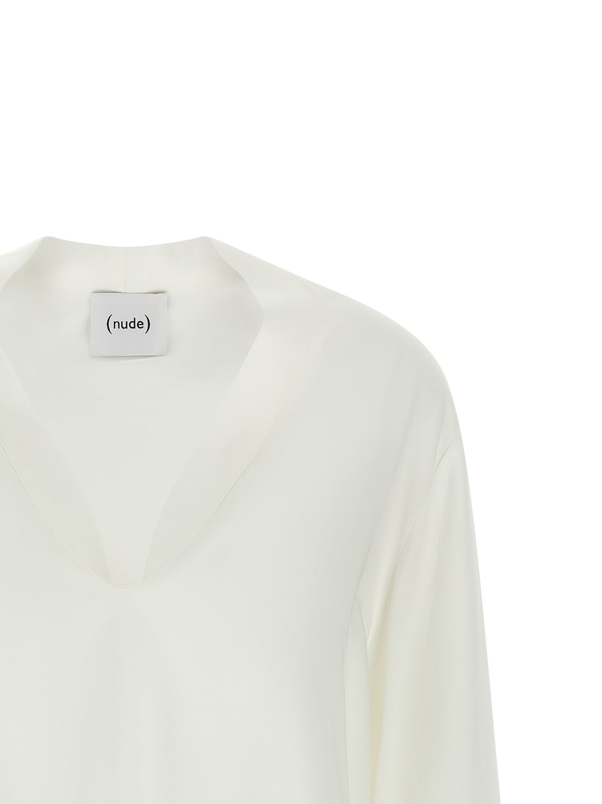 V-neck blouse