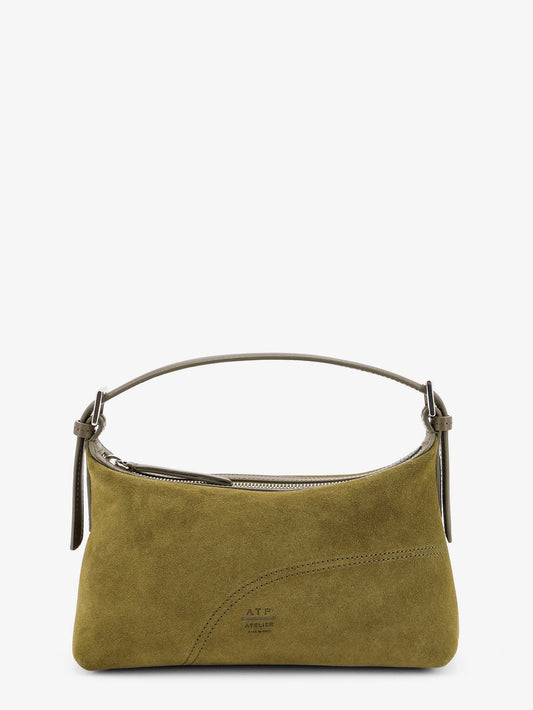 Vadena vegetable suede leather shoulder bag