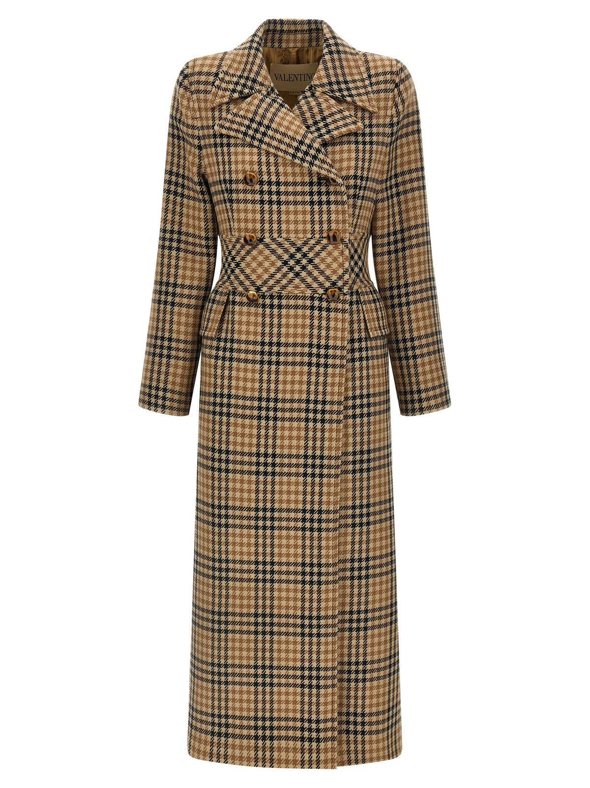 Valentino Garavani Houndstooth Wool coat