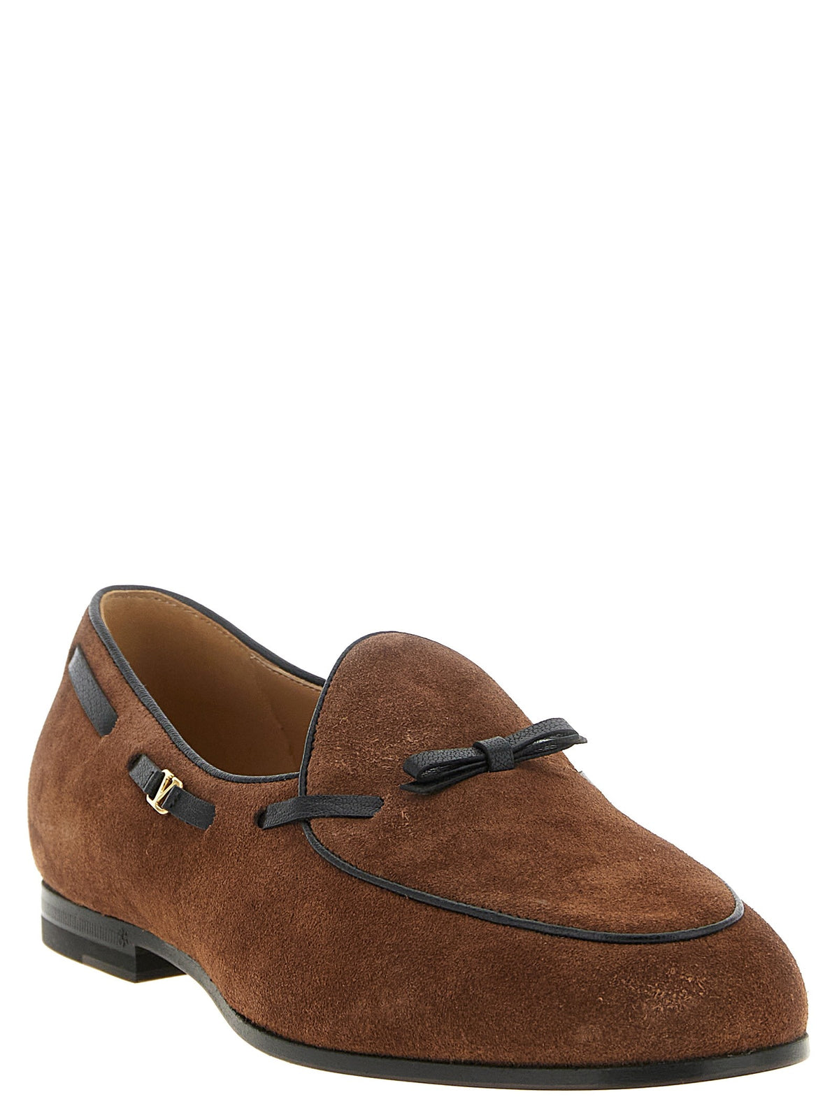 Valentino Garavani loafers brown crust