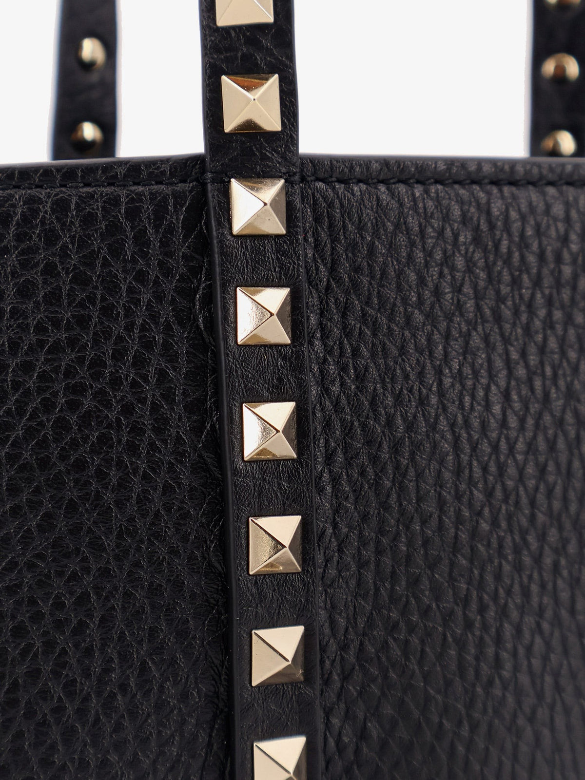 Valentino Garavani Rockstud leather shopping bag