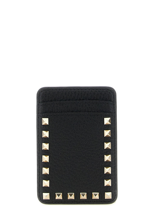 Valentino Garavani 'Rockstud' magnetic card holder