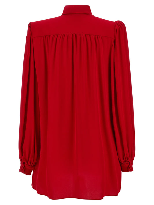 Valentino Garavani silk shirt with bow