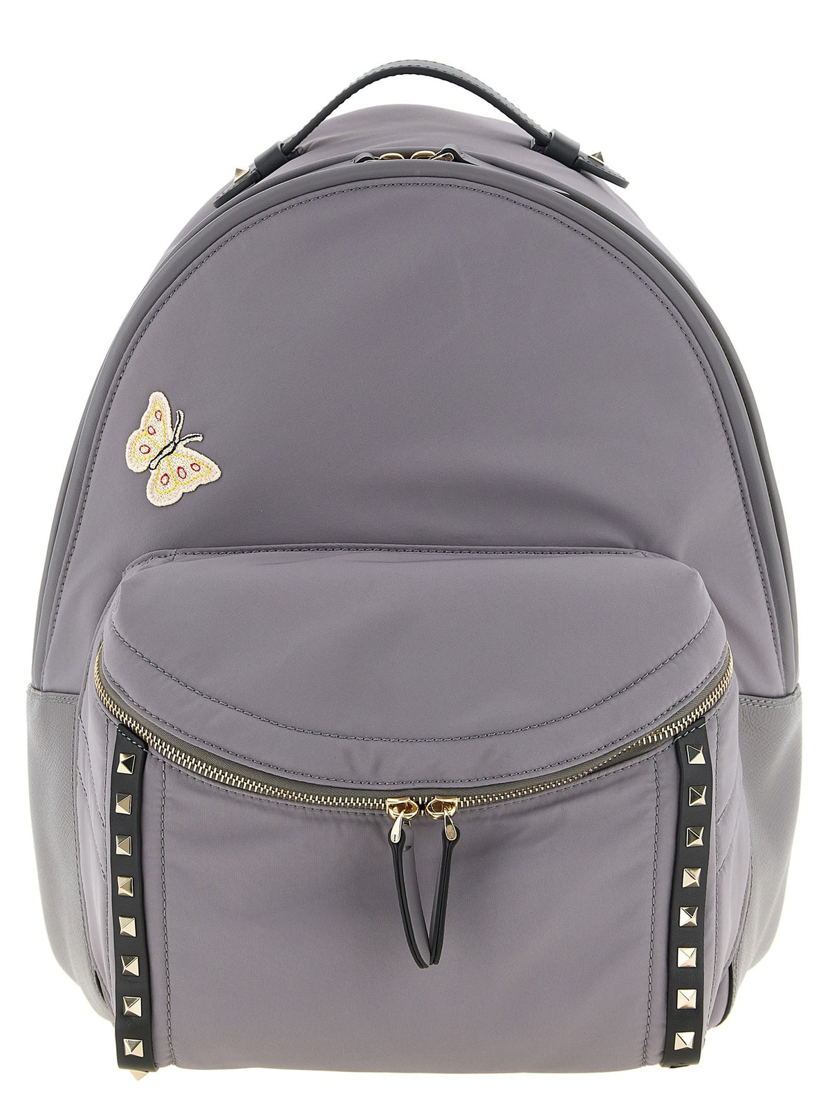 Valentino Garavani 'Stud Up' grey backpack