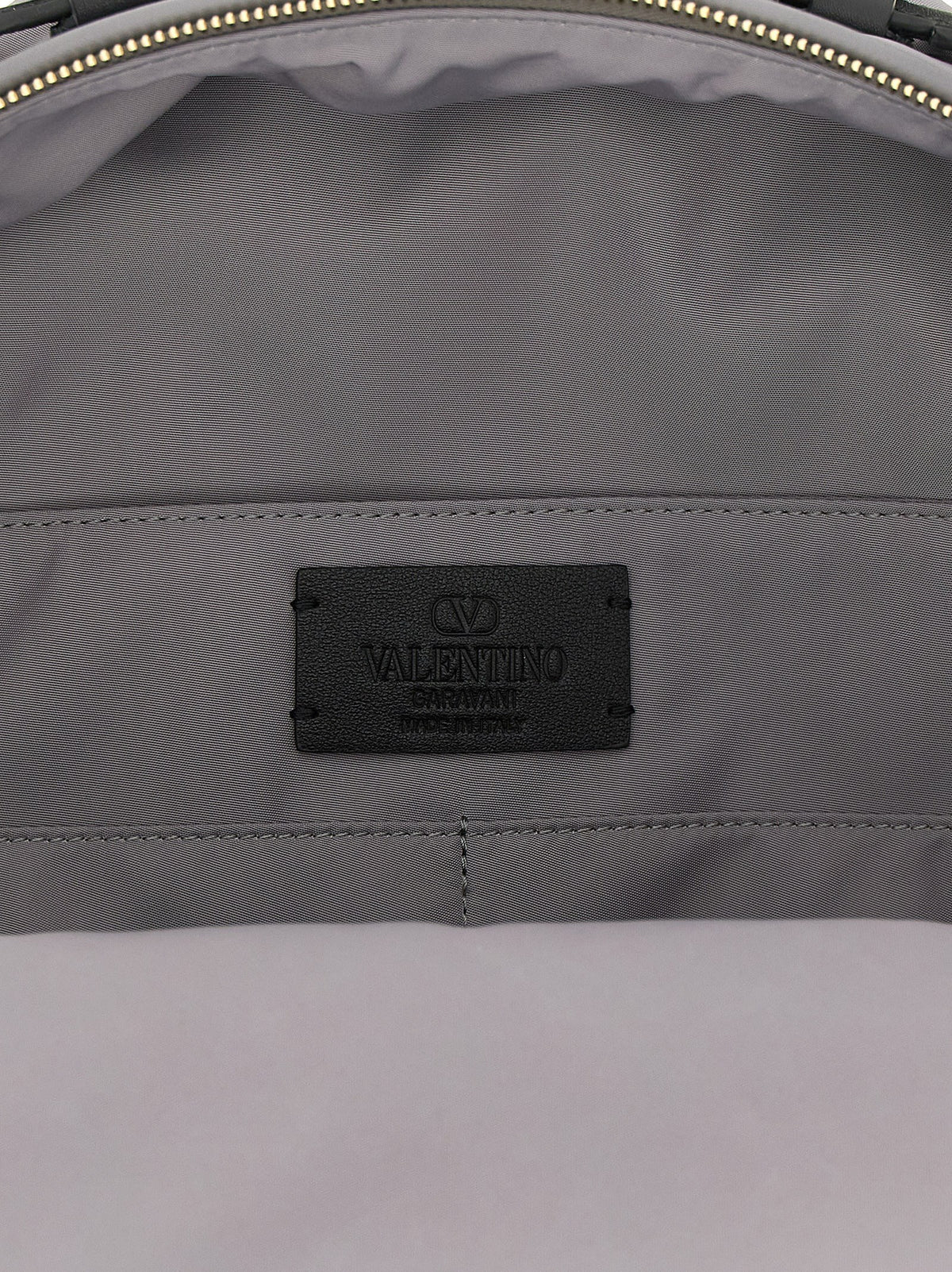 Valentino Garavani 'Stud Up' grey backpack