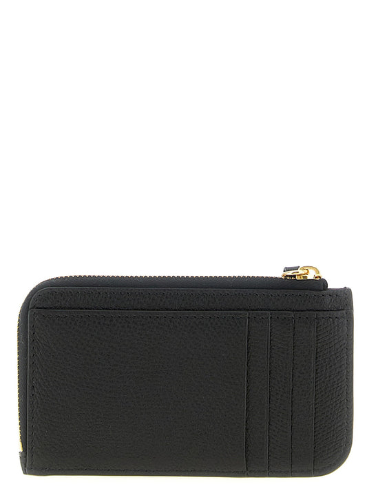 Valentino Garavani 'VLogo' black cardholder