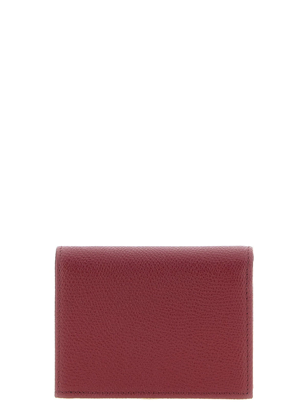 Valentino Garavani 'VLogo' burgundy wallet