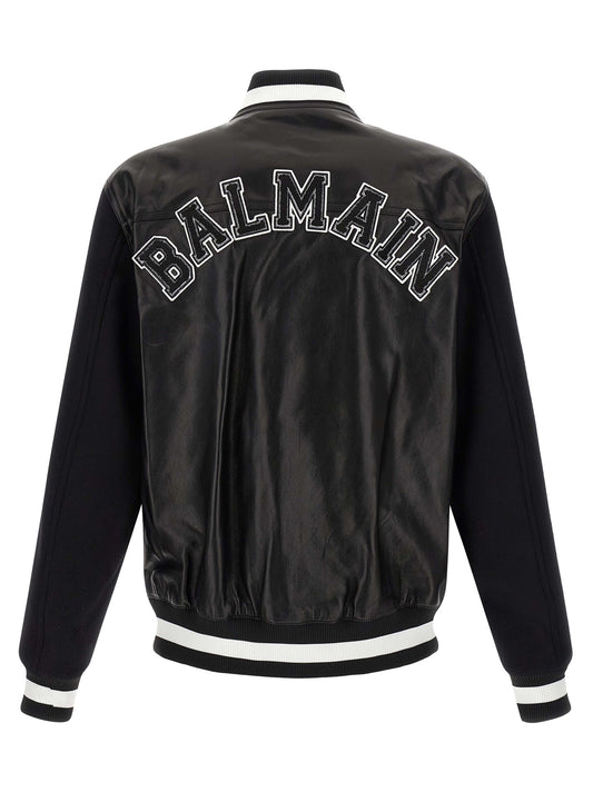 'Varsity' bomber jacket