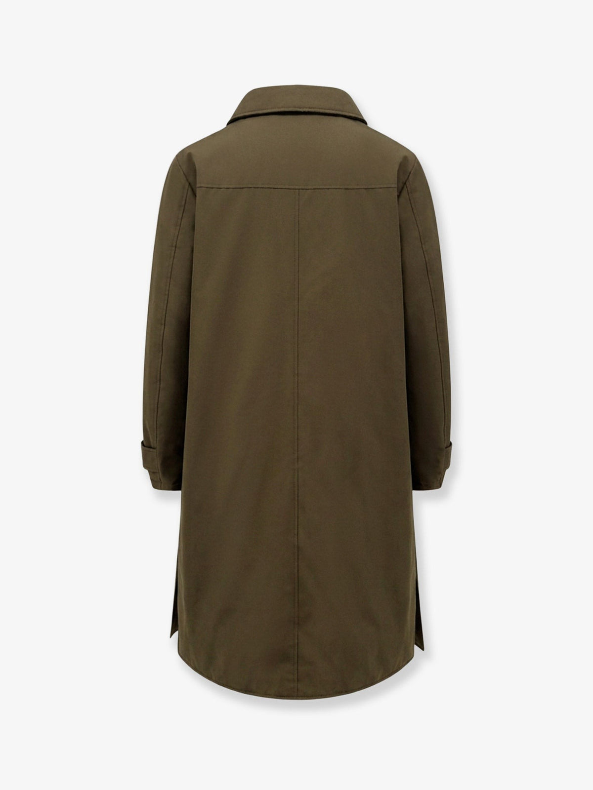 Vellutata cotton blend coat