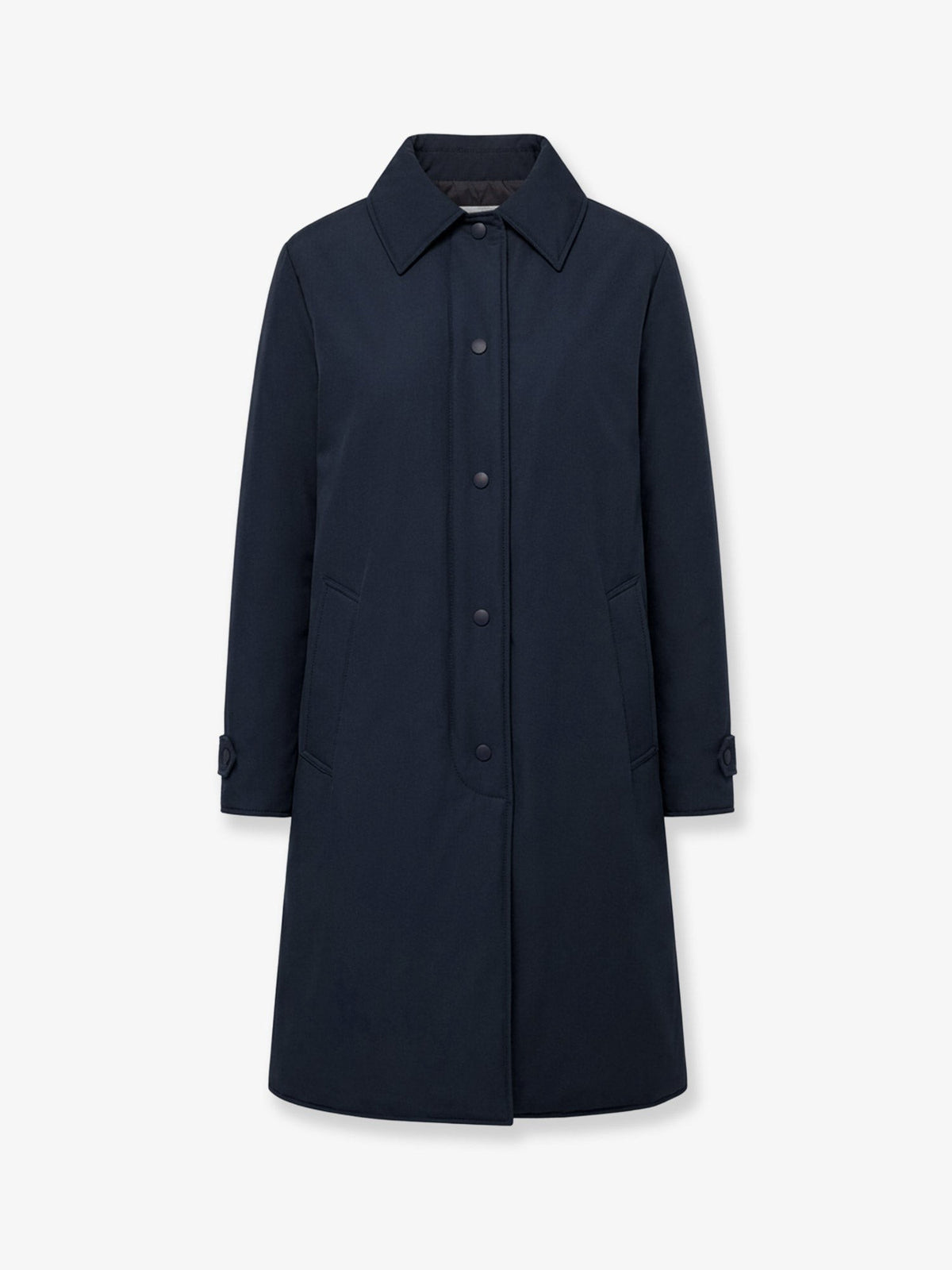 Vellutata cotton blend coat