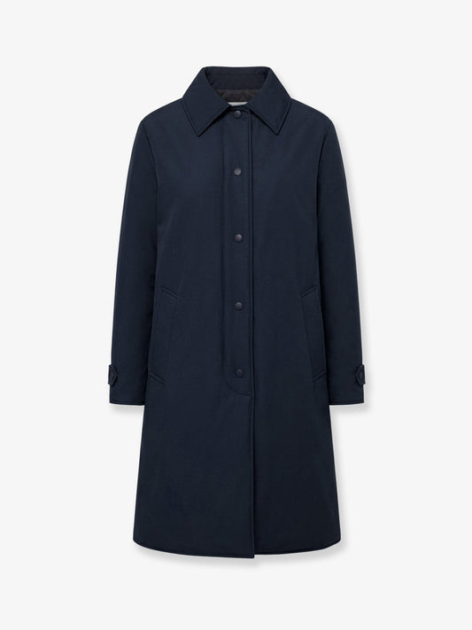 Vellutata cotton blend coat