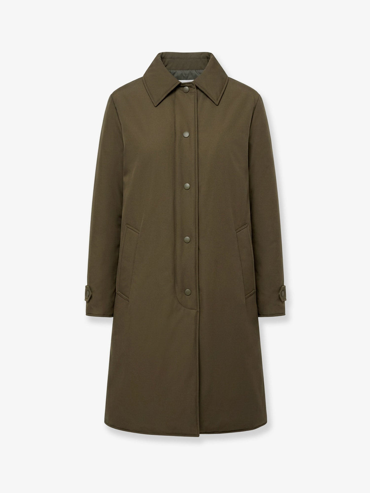 Vellutata cotton blend coat