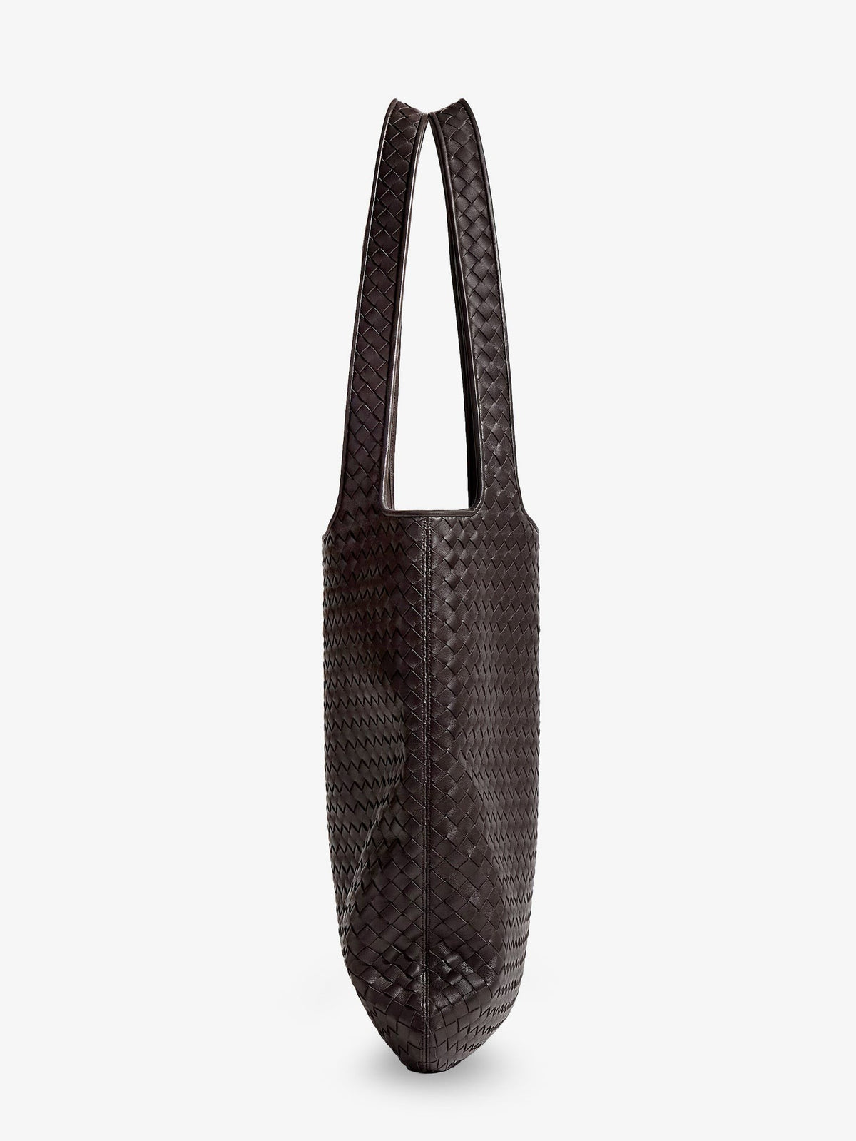 Veneto leather shoulder bag with Intrecciato motif