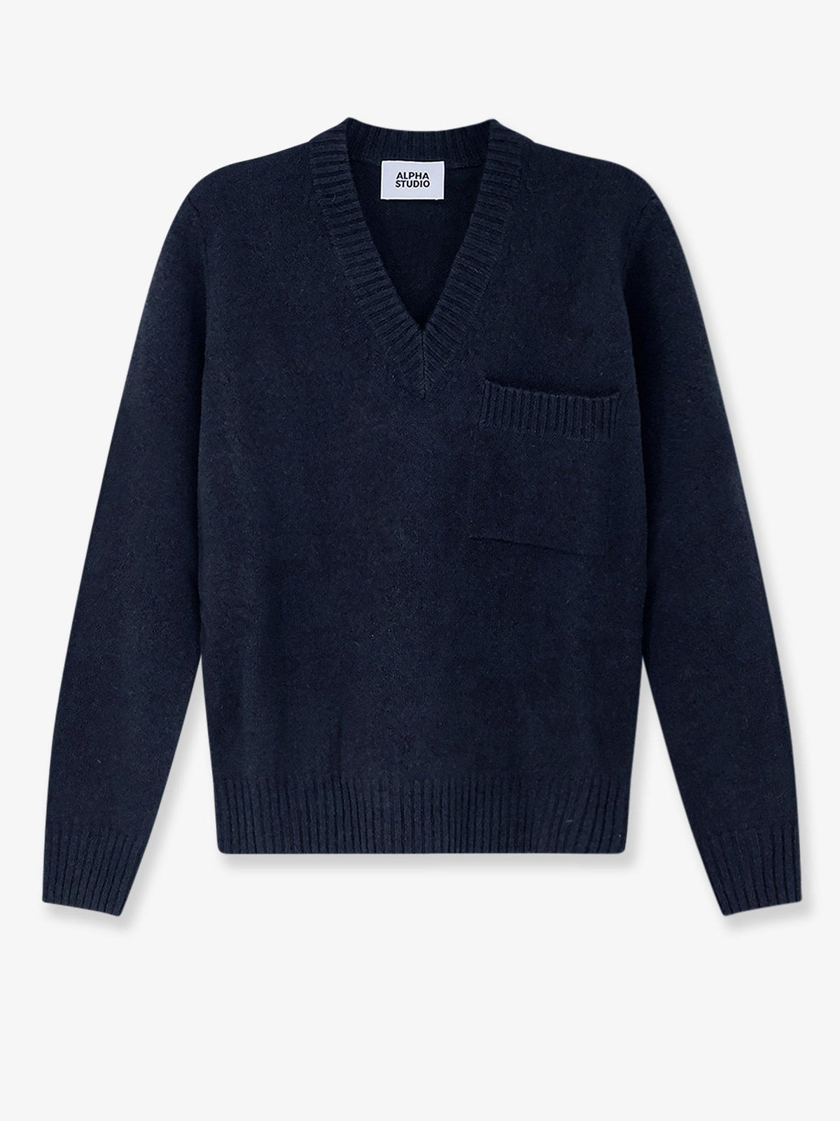Virgin wool and cashmere sweater