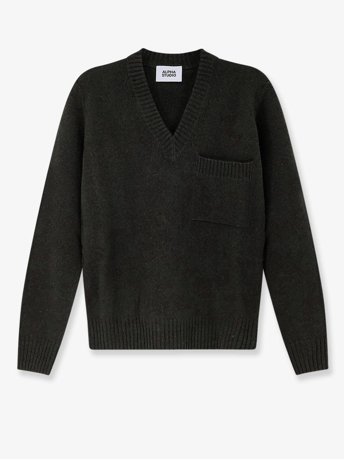 Virgin wool and cashmere sweater