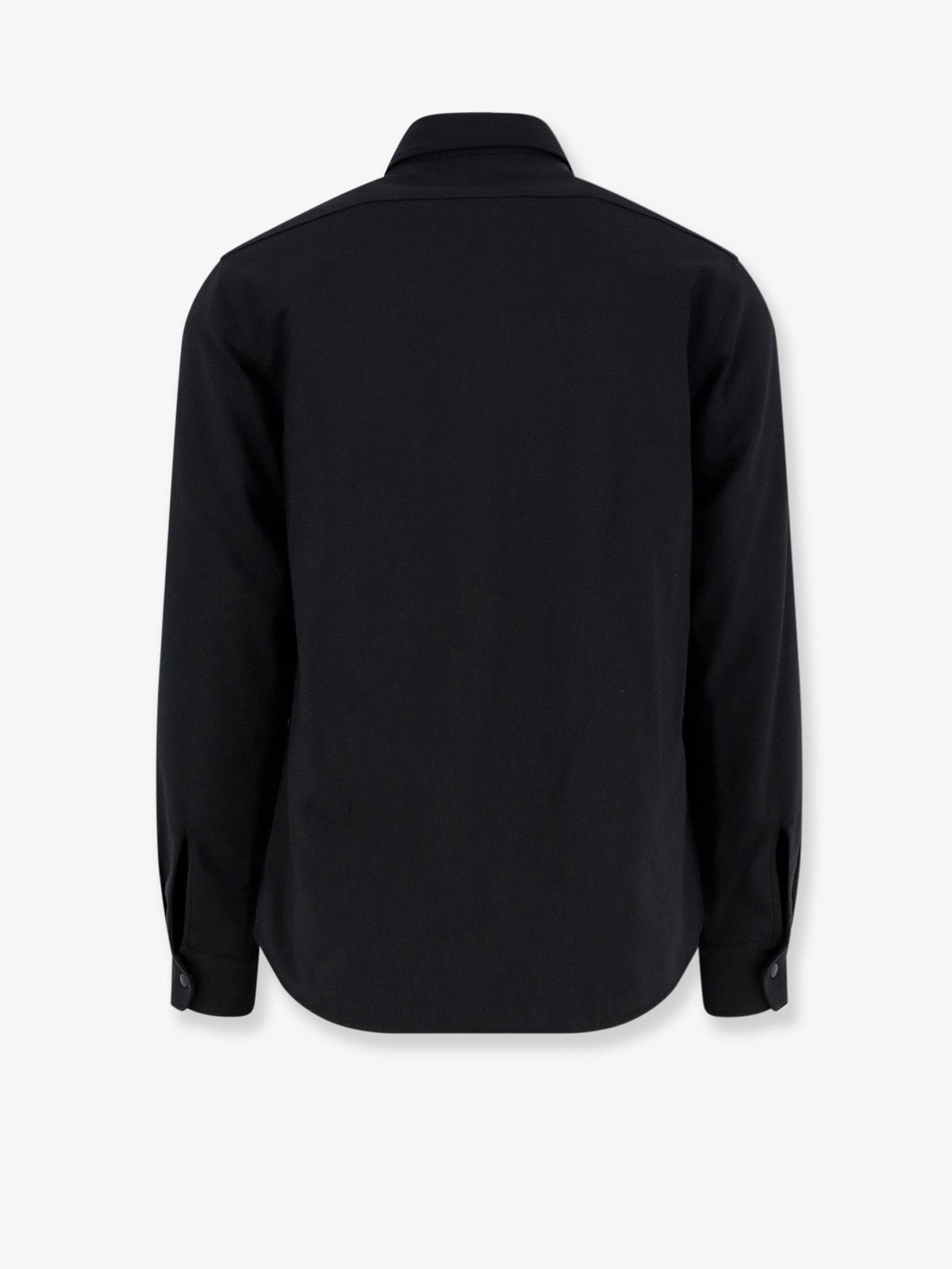 Virgin wool blend shirt/jacket with thermal insulation