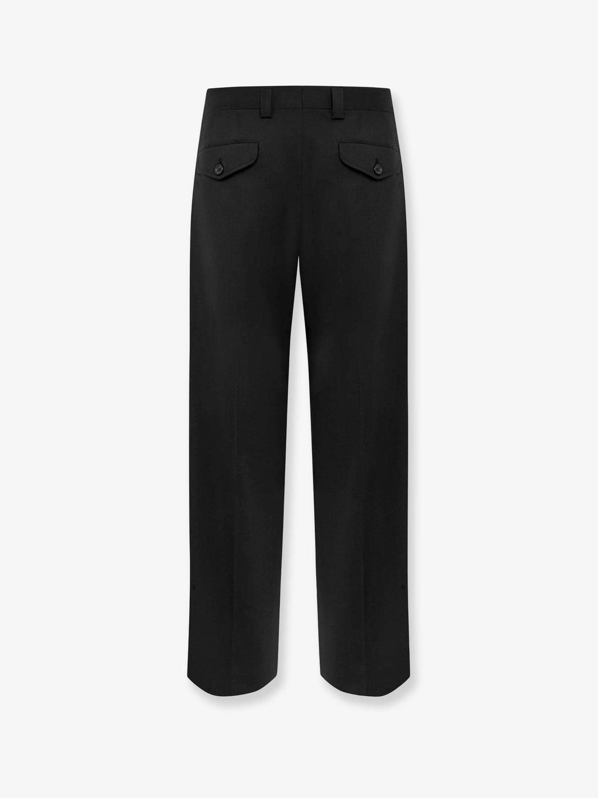 Virgin wool blend trousers