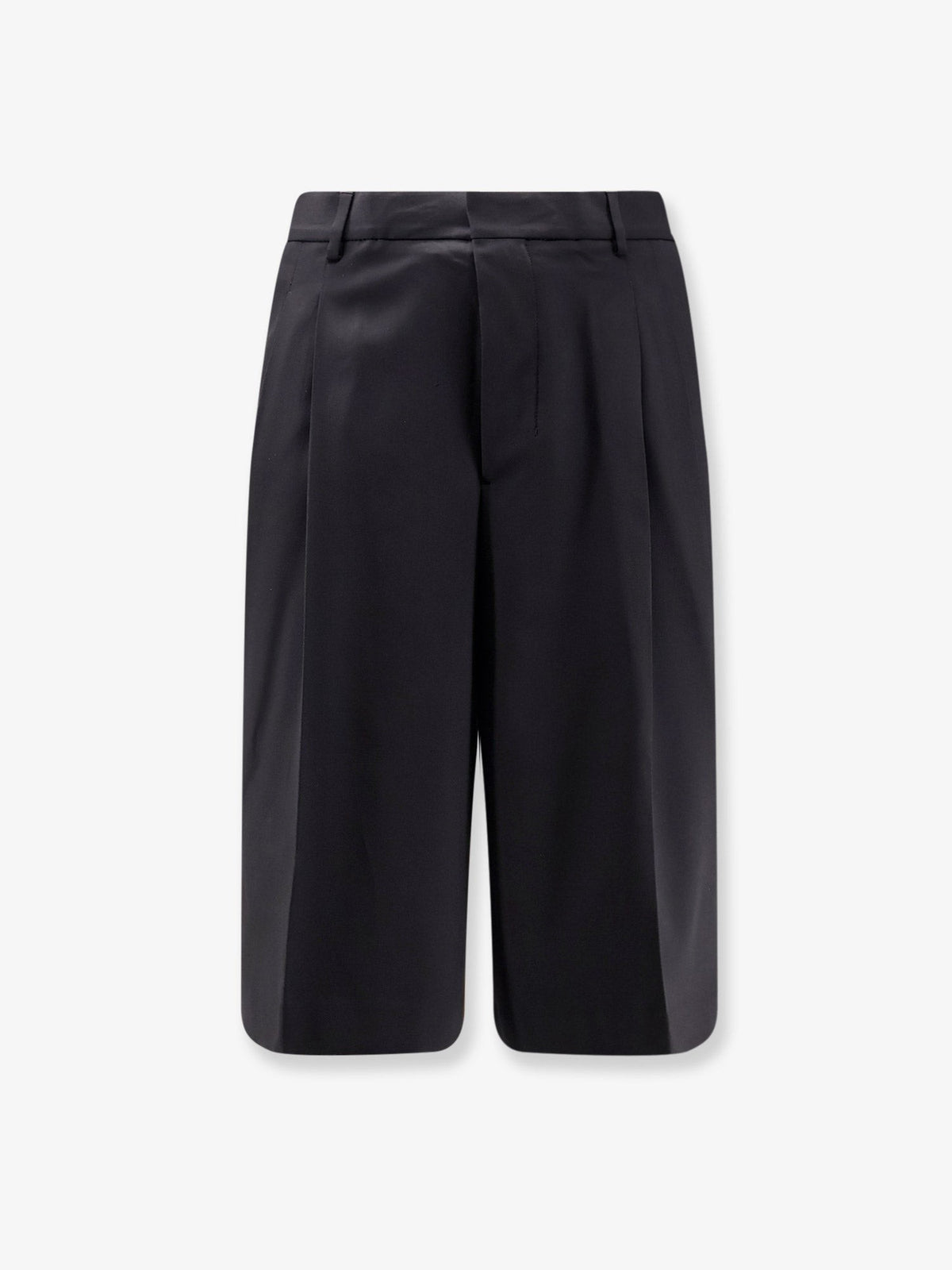 Virgin wool shorts