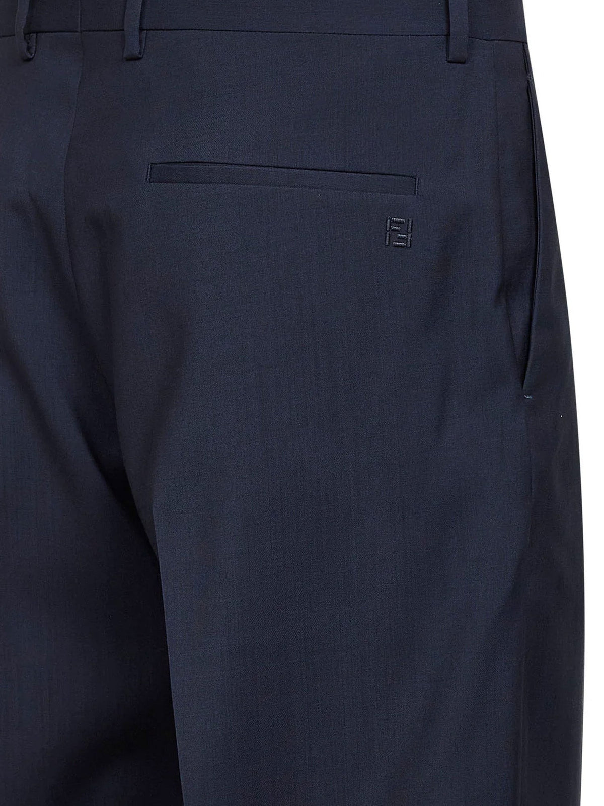 Virgin wool trousers