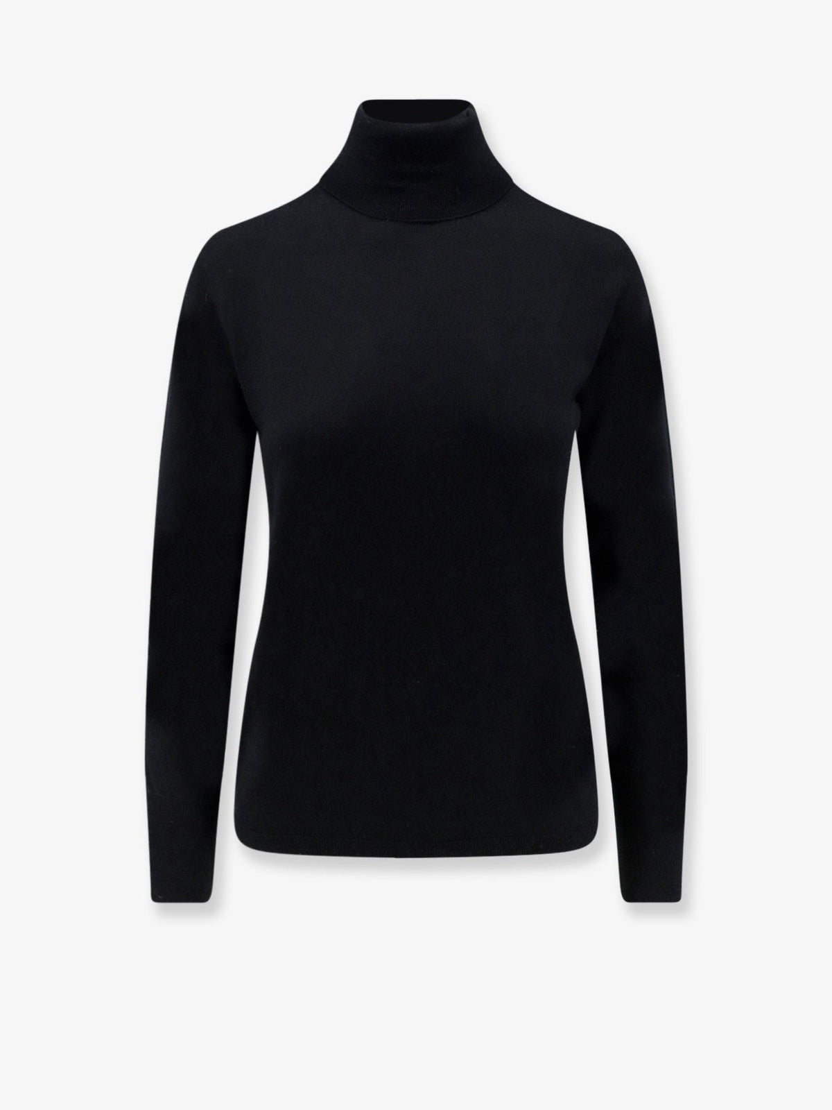 Virgin wool turtleneck sweater