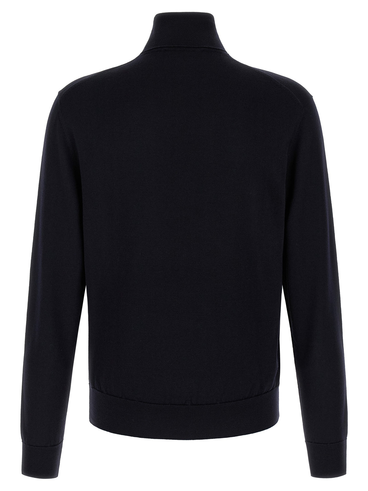 Virgin wool turtleneck sweater
