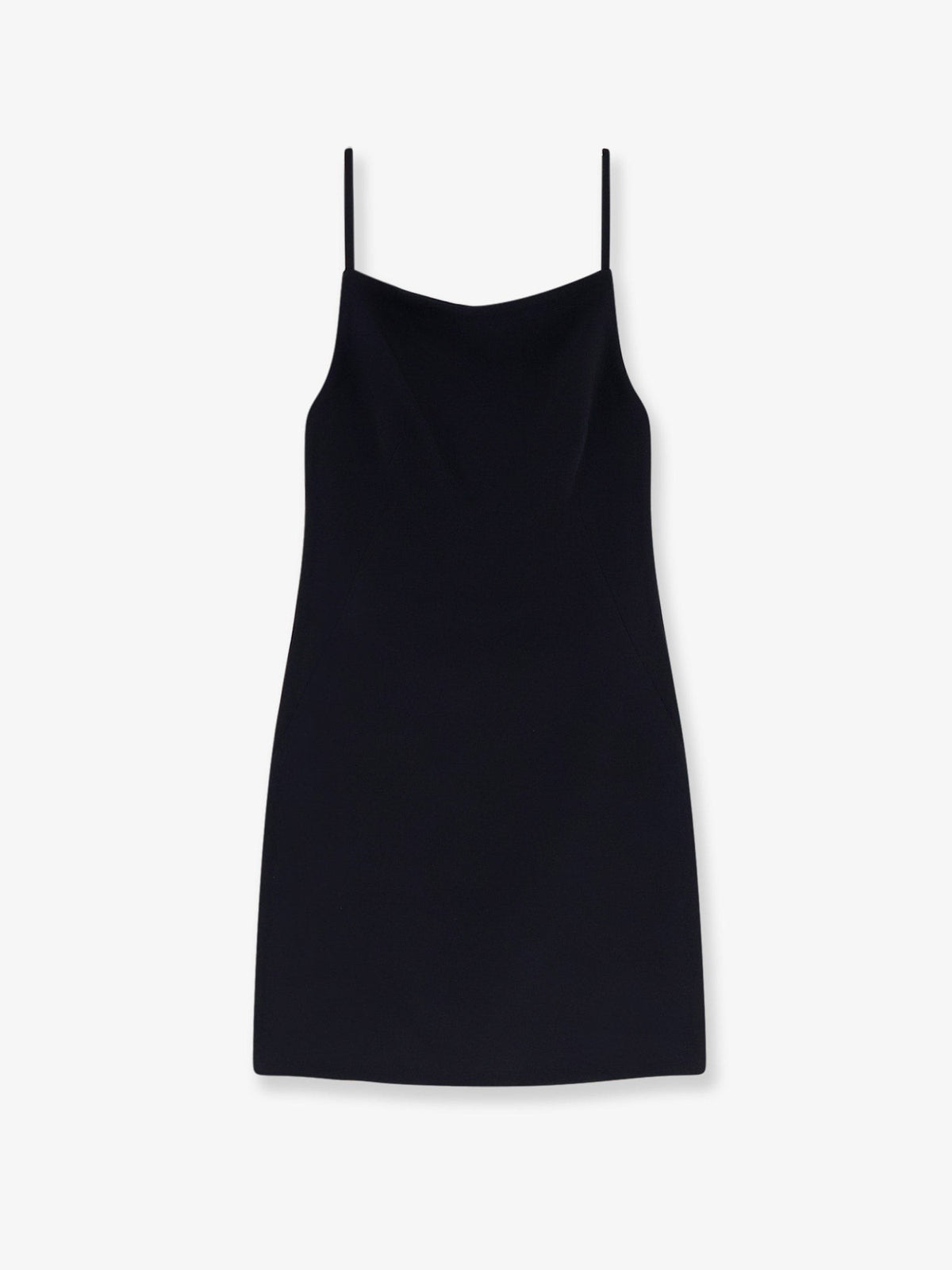 Viscose blend mini dress