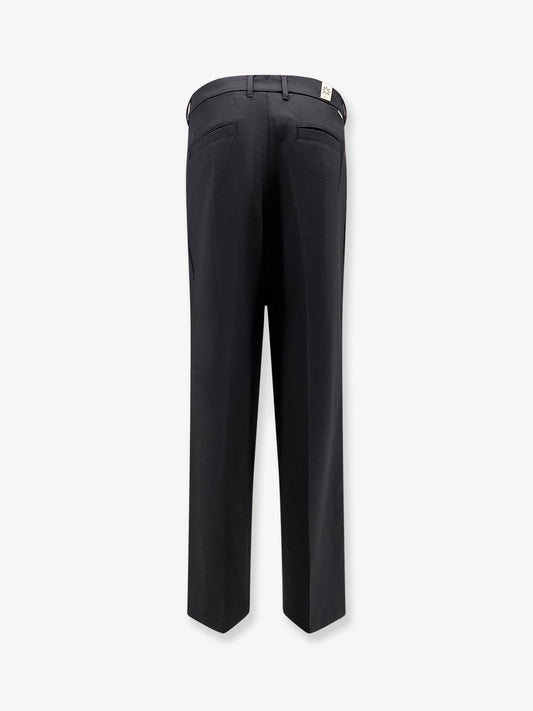 Viscose blend trousers