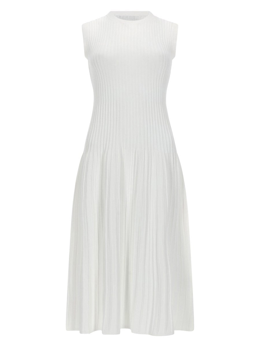 VISCOSE CREPE YARN DRESS