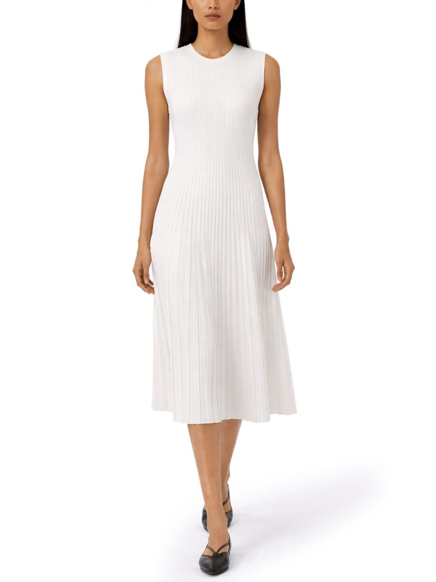 VISCOSE CREPE YARN DRESS