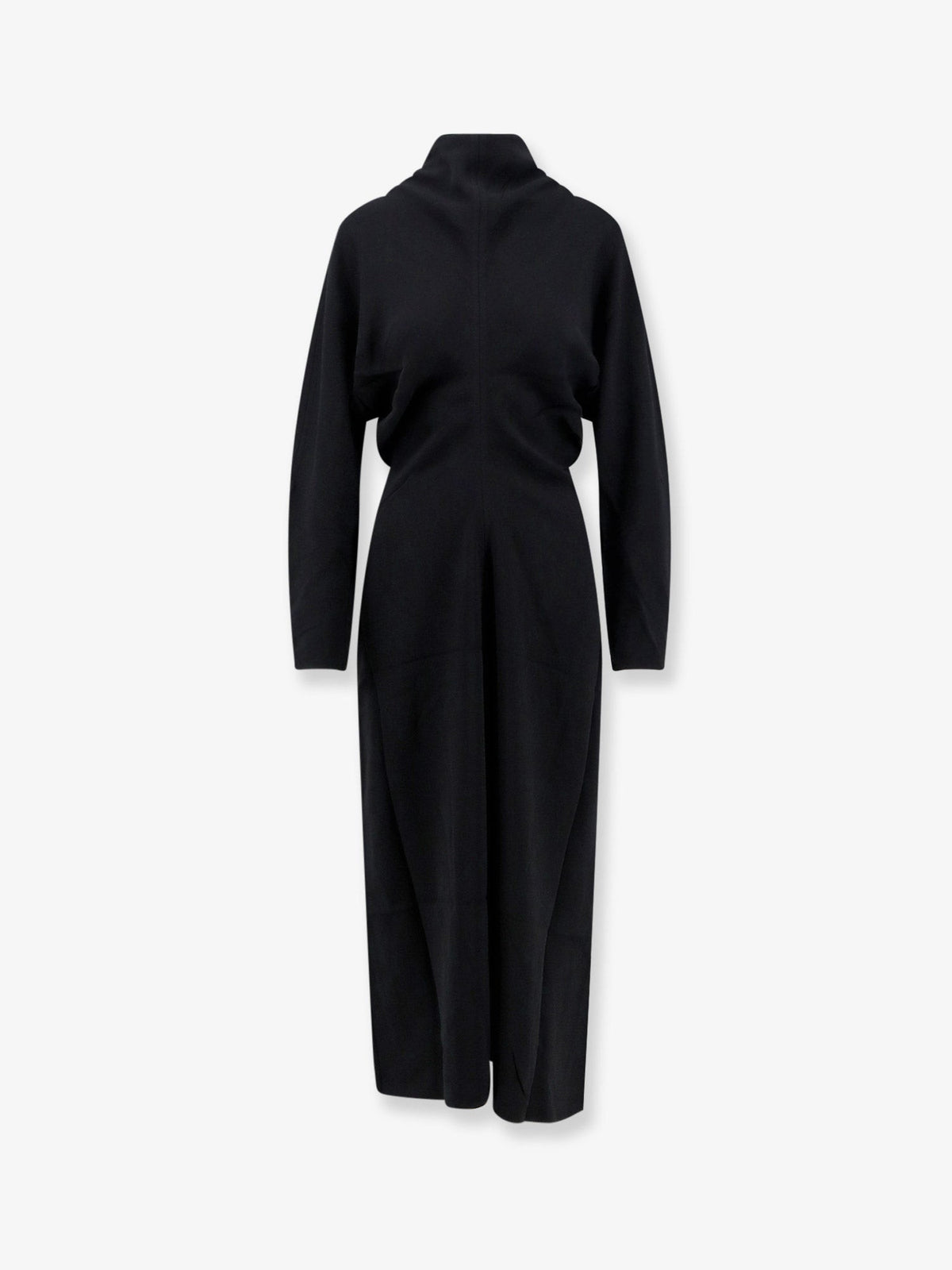 Viscose dress with scarf