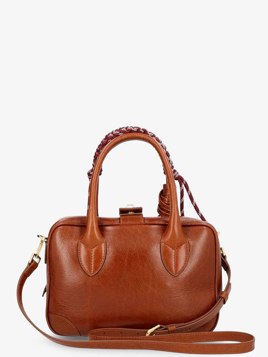 Vita Bag leather crossbody bag with star charm