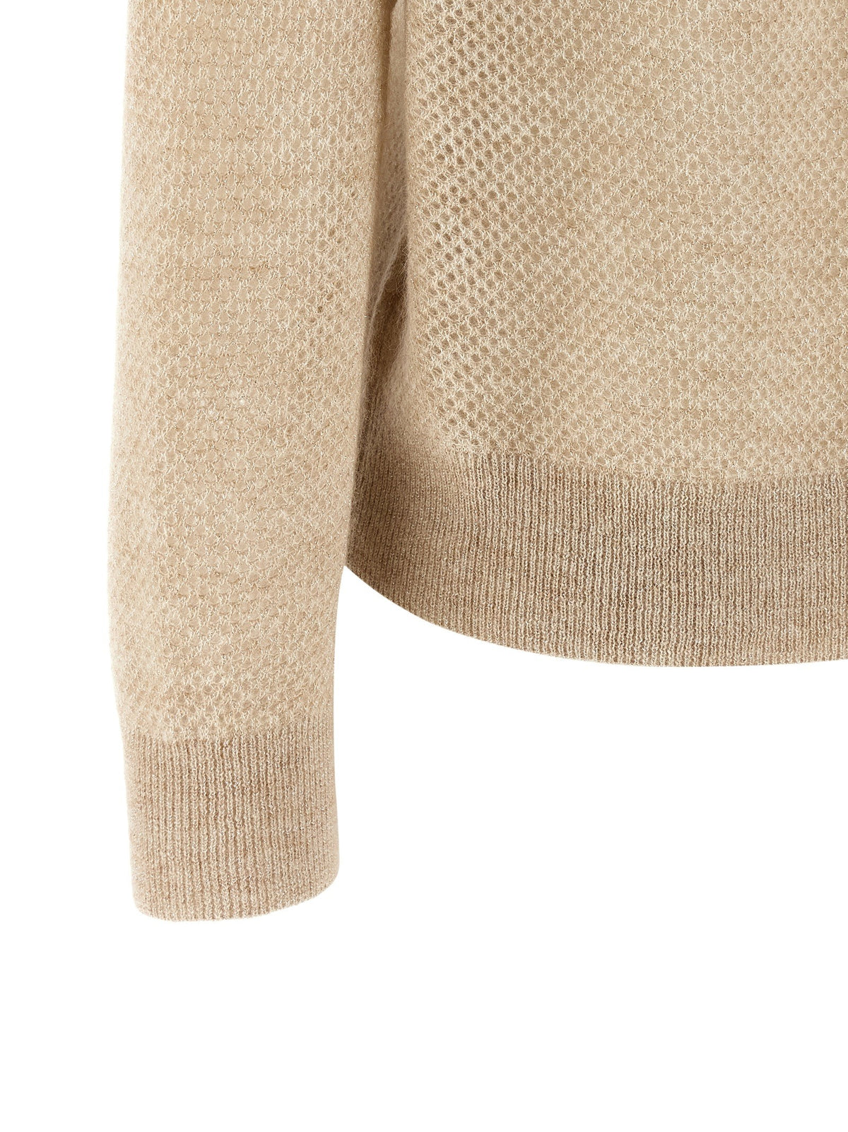 Waffle processing polo shirt