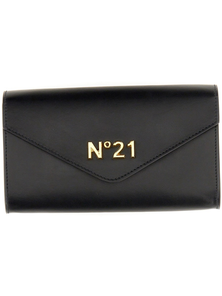 WALLET WITH CHAIN AND LOGO