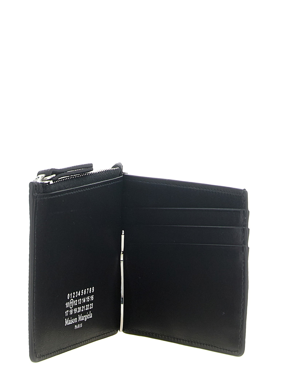 Wallet with 'Four Stitches' clip
