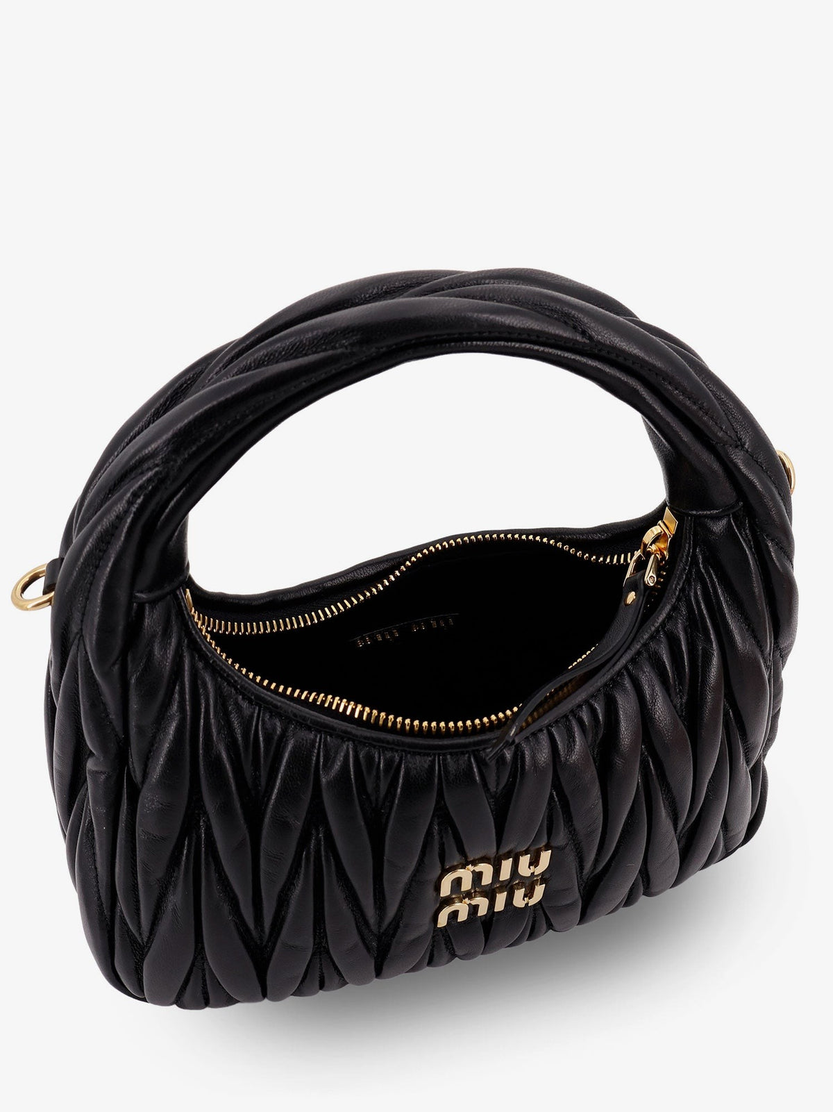 Wander quilted leather crossbody bag