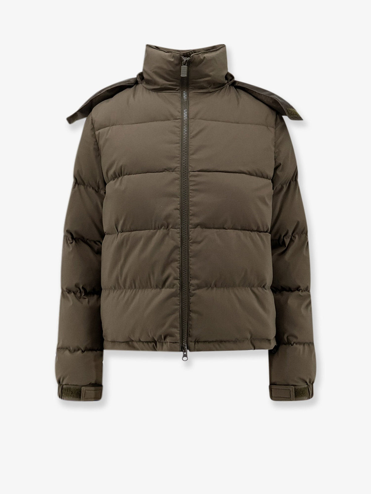 Water-repellent stretch cotton and nylon blend Duvoncella down jacket