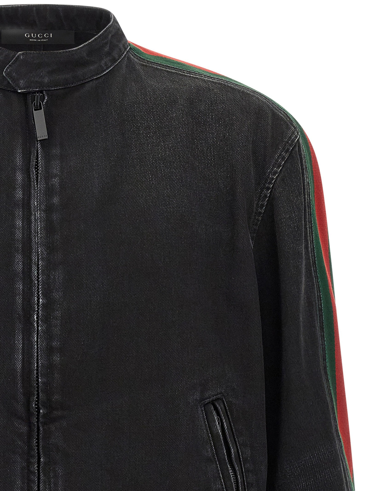 'Web' biker jacket
