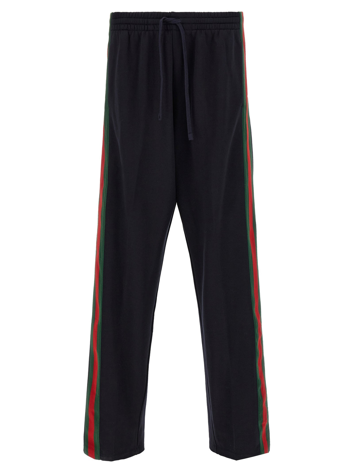 'Web' cotton and silk joggers