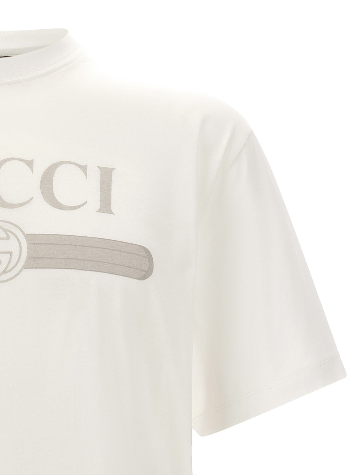 'Web Gucci' T-shirt with 'Incrocio GG'