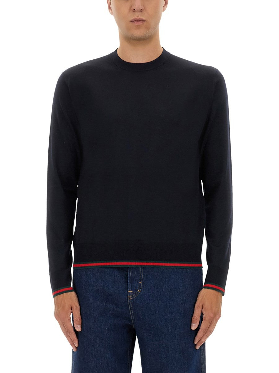WEB PATTERN SWEATER