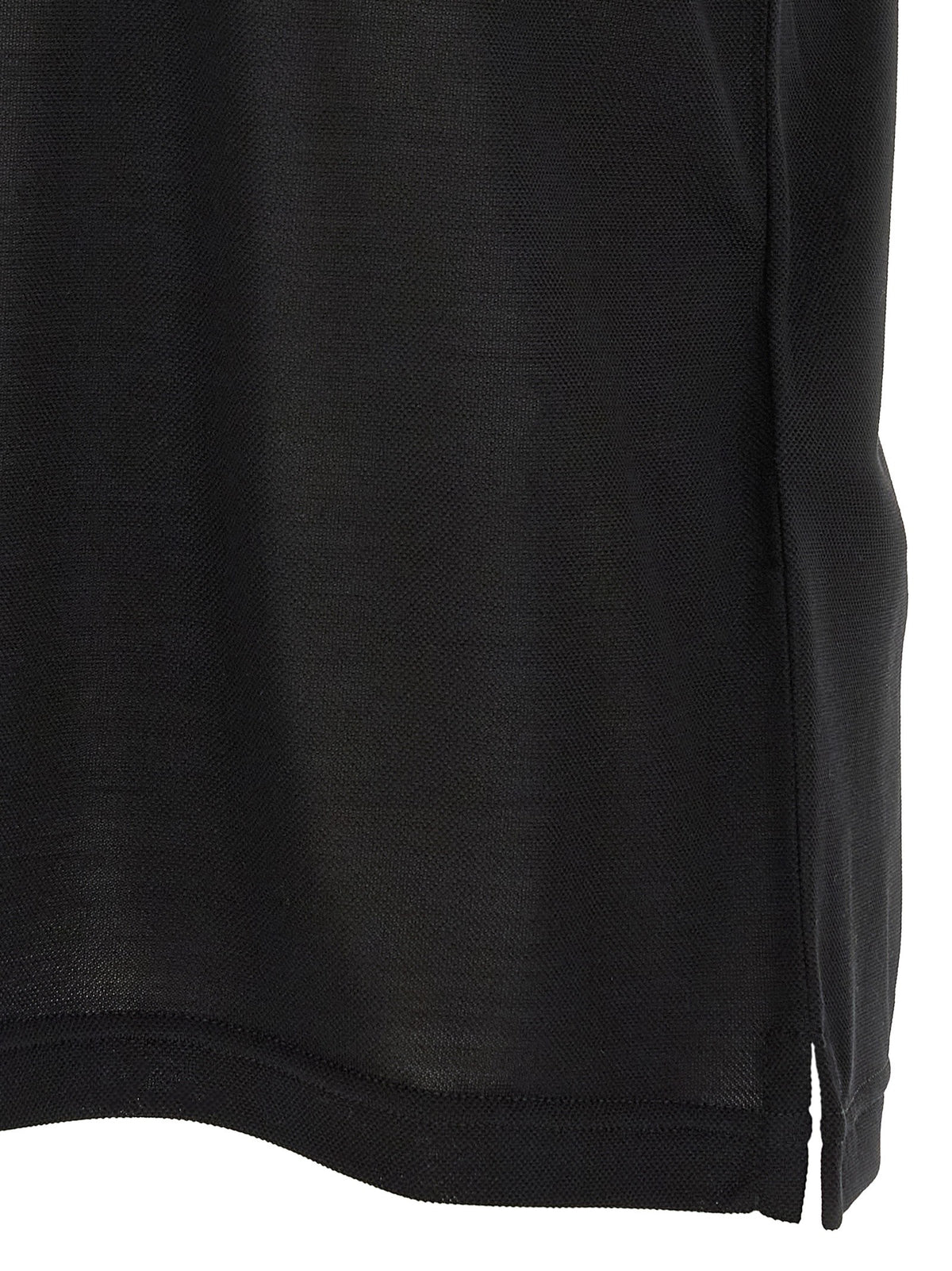 'Web' silk jersey polo shirt