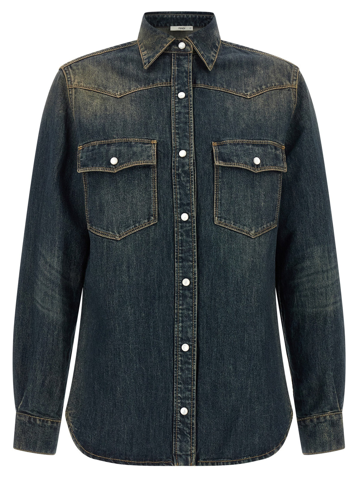 'Western' Denim Shirt