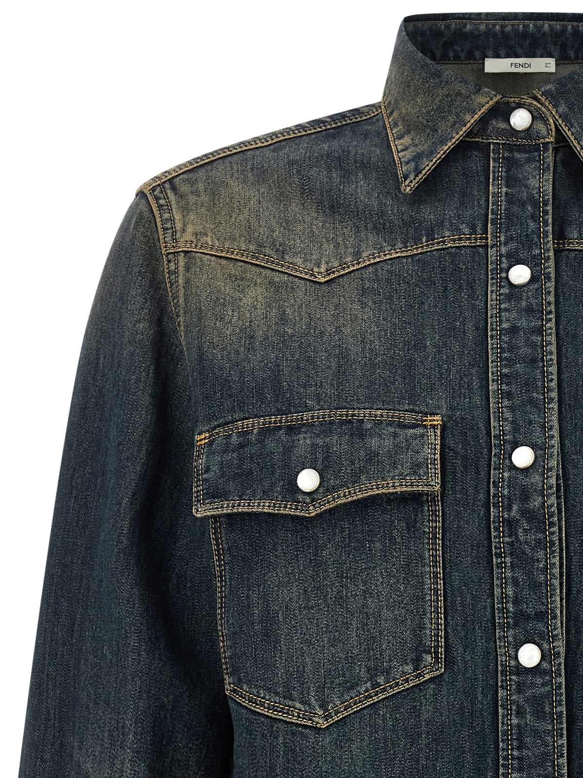 'Western' Denim Shirt
