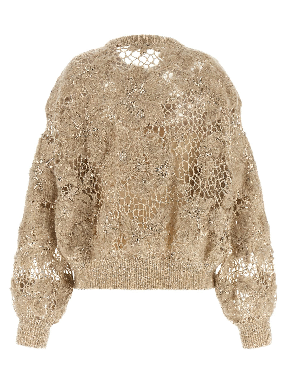 'Whispering Bloom Embroidery' sweater