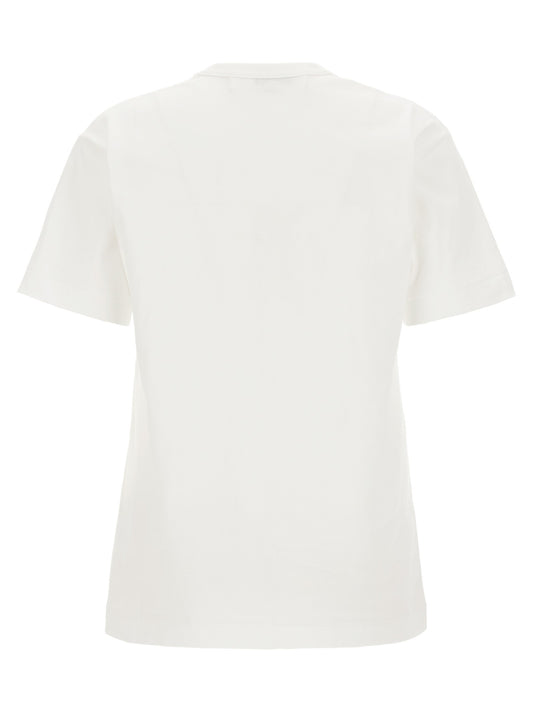 White 'Double Heart Emblem' T-shirt